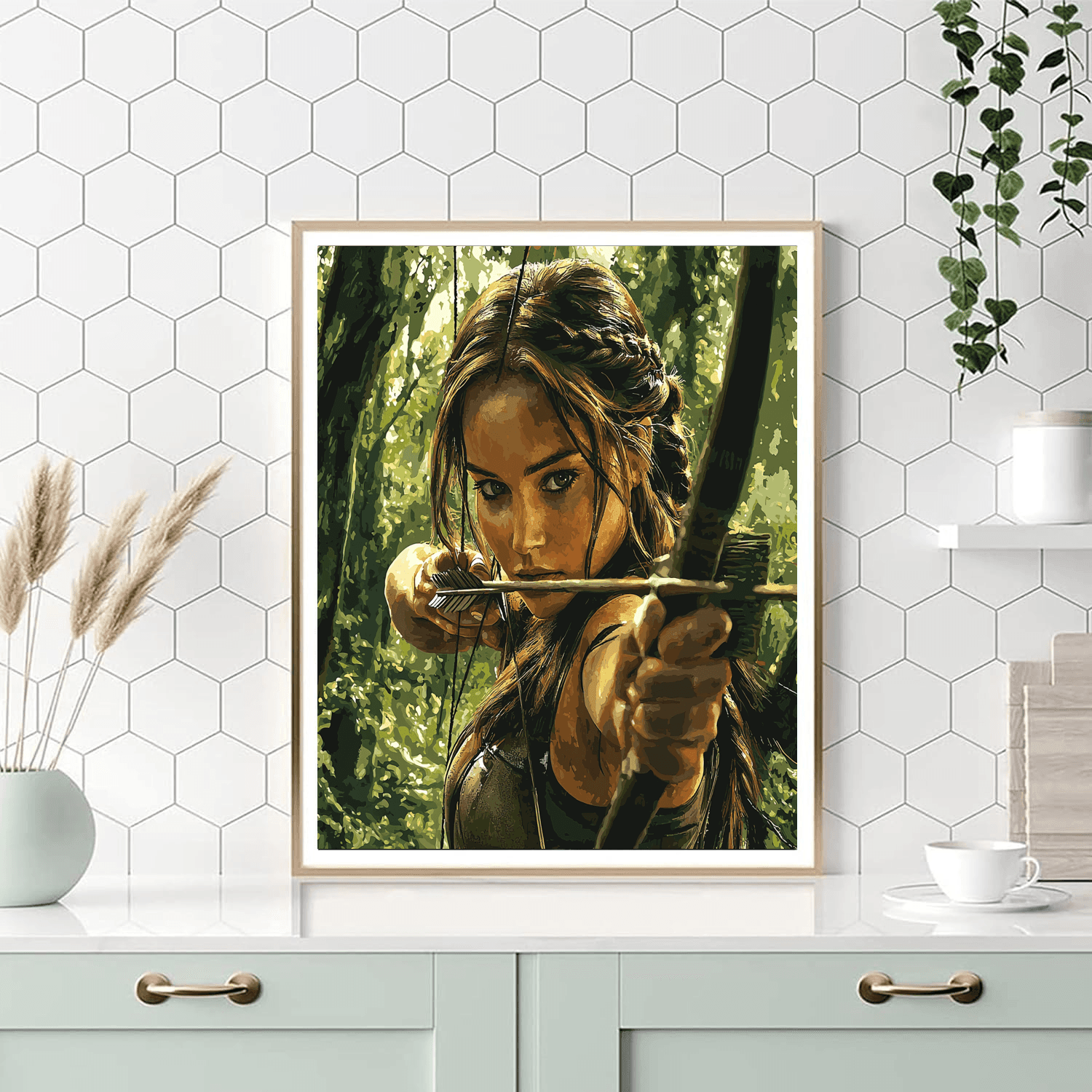 Jennifer Lawrence: The Katniss Conqueror Paint By Numbers