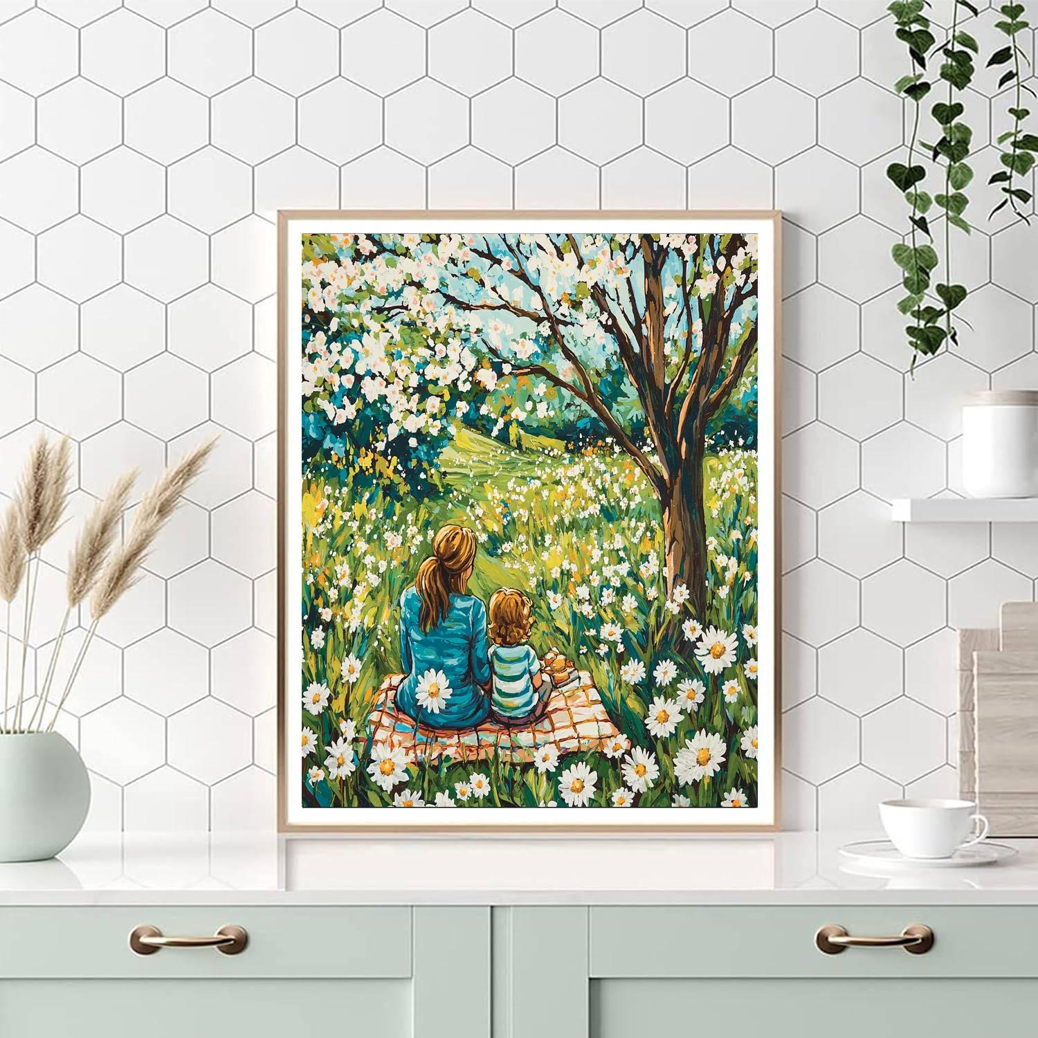 Springtime Discovery Paint By Number