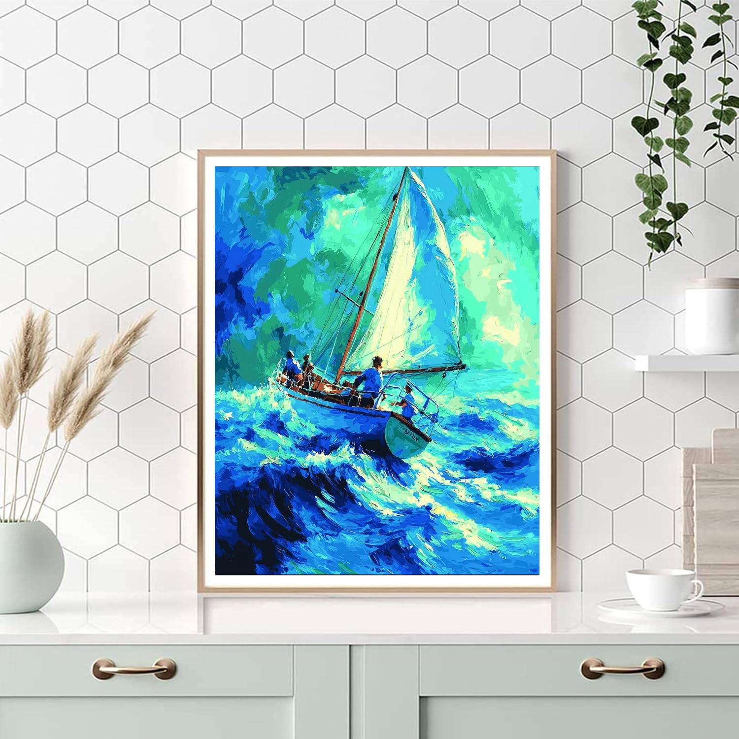 Sailing Through Life Paint By Numbers Kits