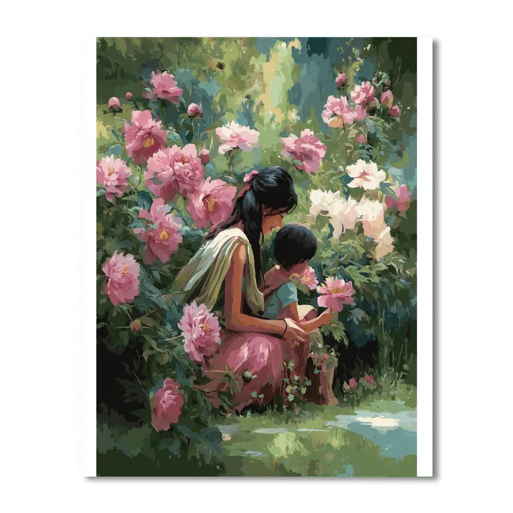 Tender Blooms DIY Paint By Numbers