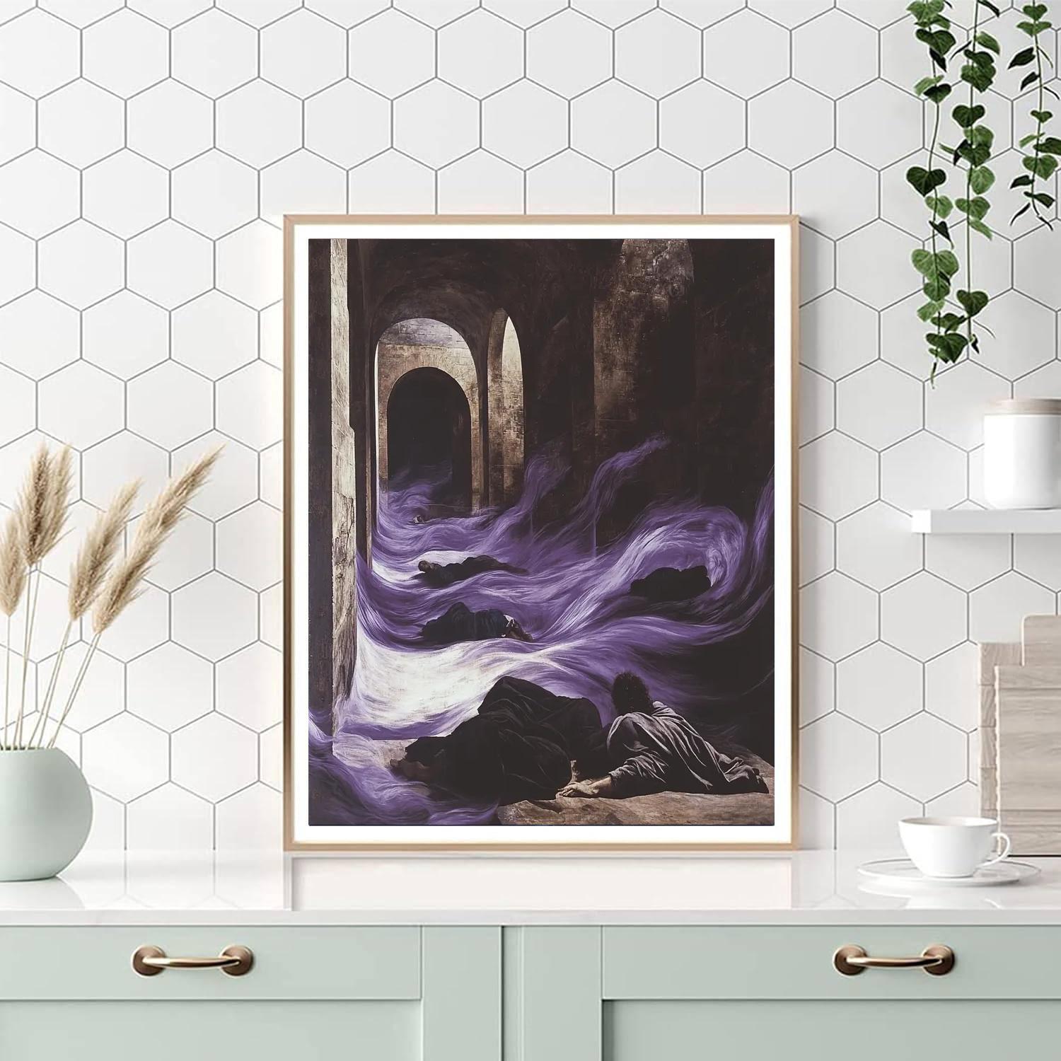 Caravaggio Inspired Abyss Of Dreams  Paint By Numbers Kits