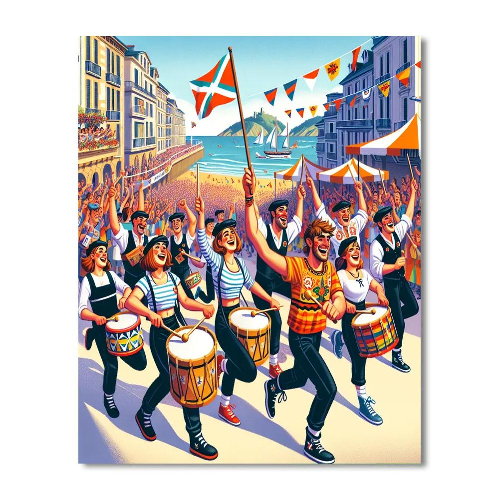 Día De San Sebastián - San Sebastián Numbered Painting Kits