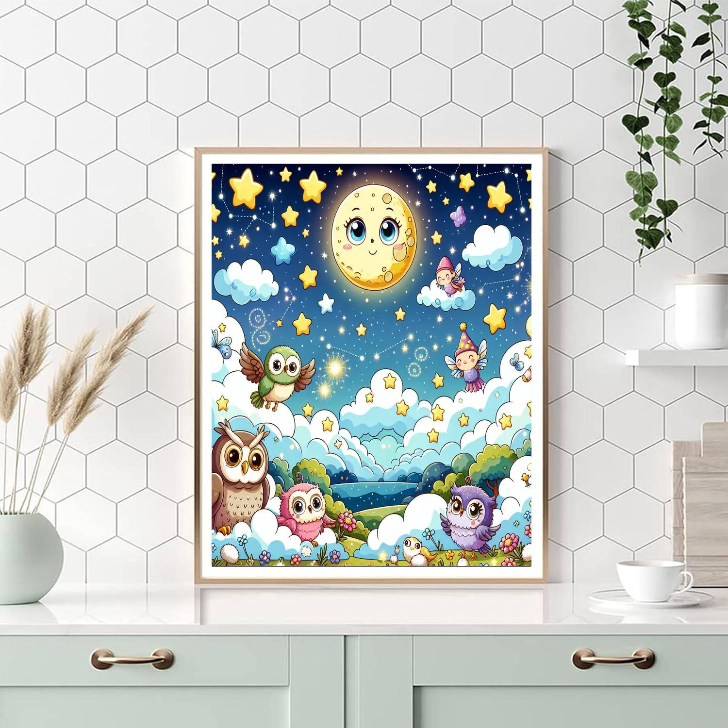 Magical Night Adventure Paint By Number