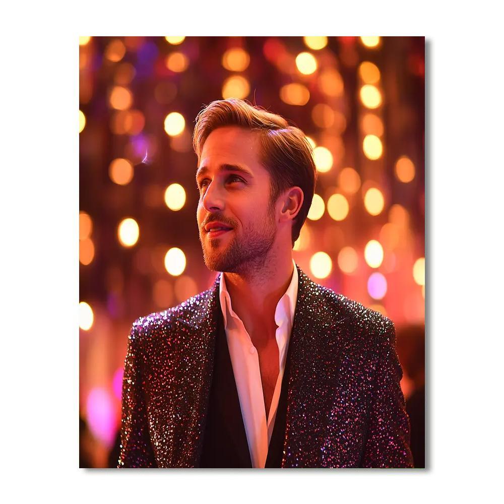 Ryan Gosling: Dancing To A Dream In La La Land Paint By Color