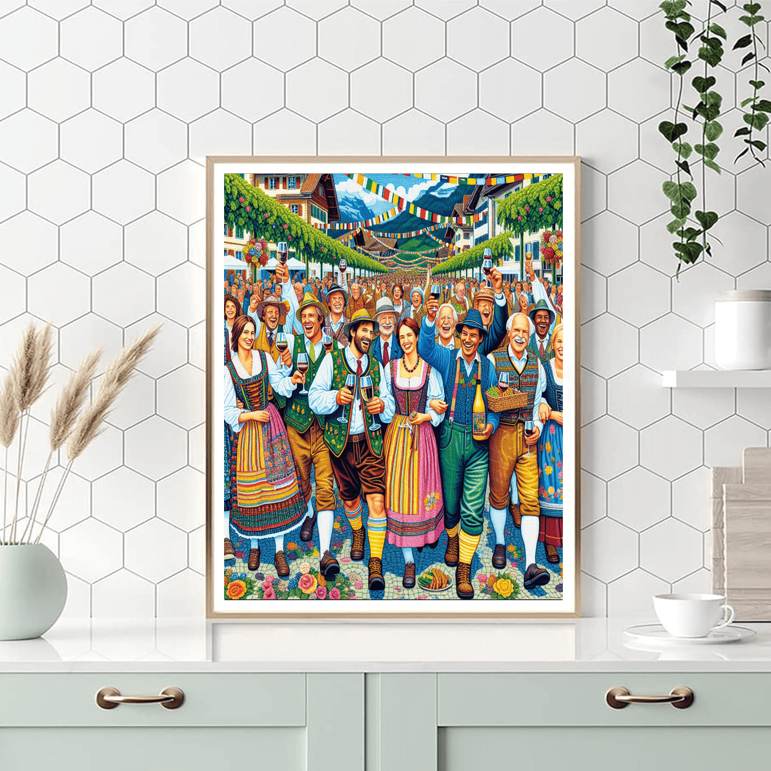 Fête Des Vignerons Numbered Painting Kits