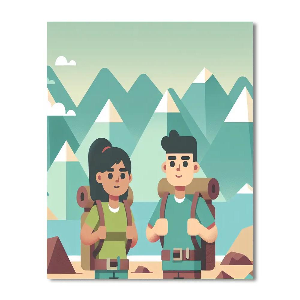 Rocky Mountain Trek Paint By Color