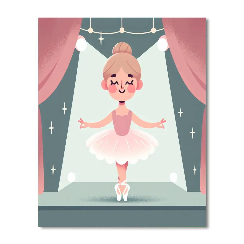 Ballet Dream Performance Painting By Numbers Kit