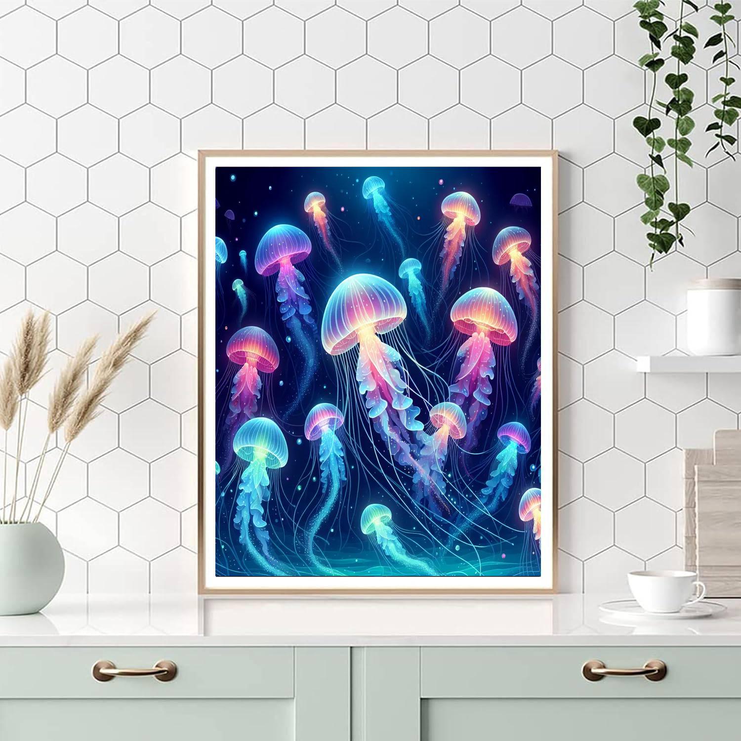 Joyful Jellyfish Journey Paint By Color