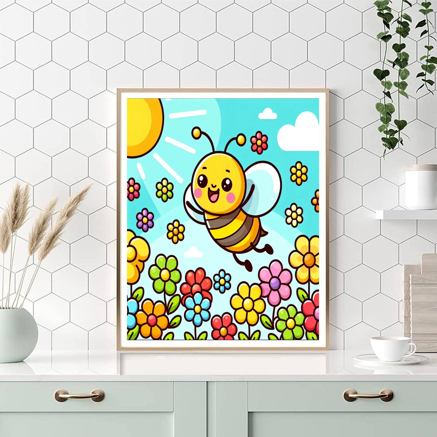 Buzzy Bee's Blossom Paint By Numbers Kits