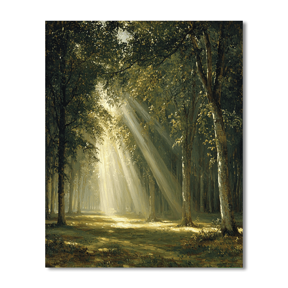 John Constable Inspired Radiance Of Nature  Paint By Numbers