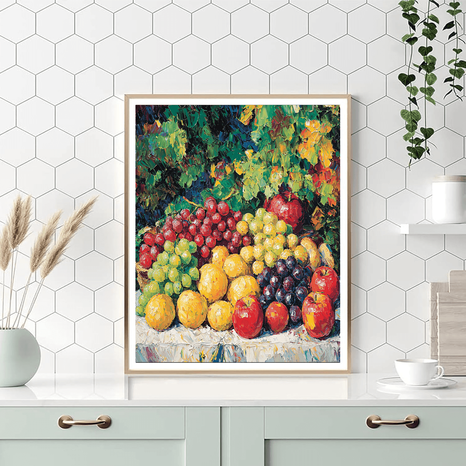 Paul Cézanne Inspired Vivid Harvest  Paint By Numbers Kits