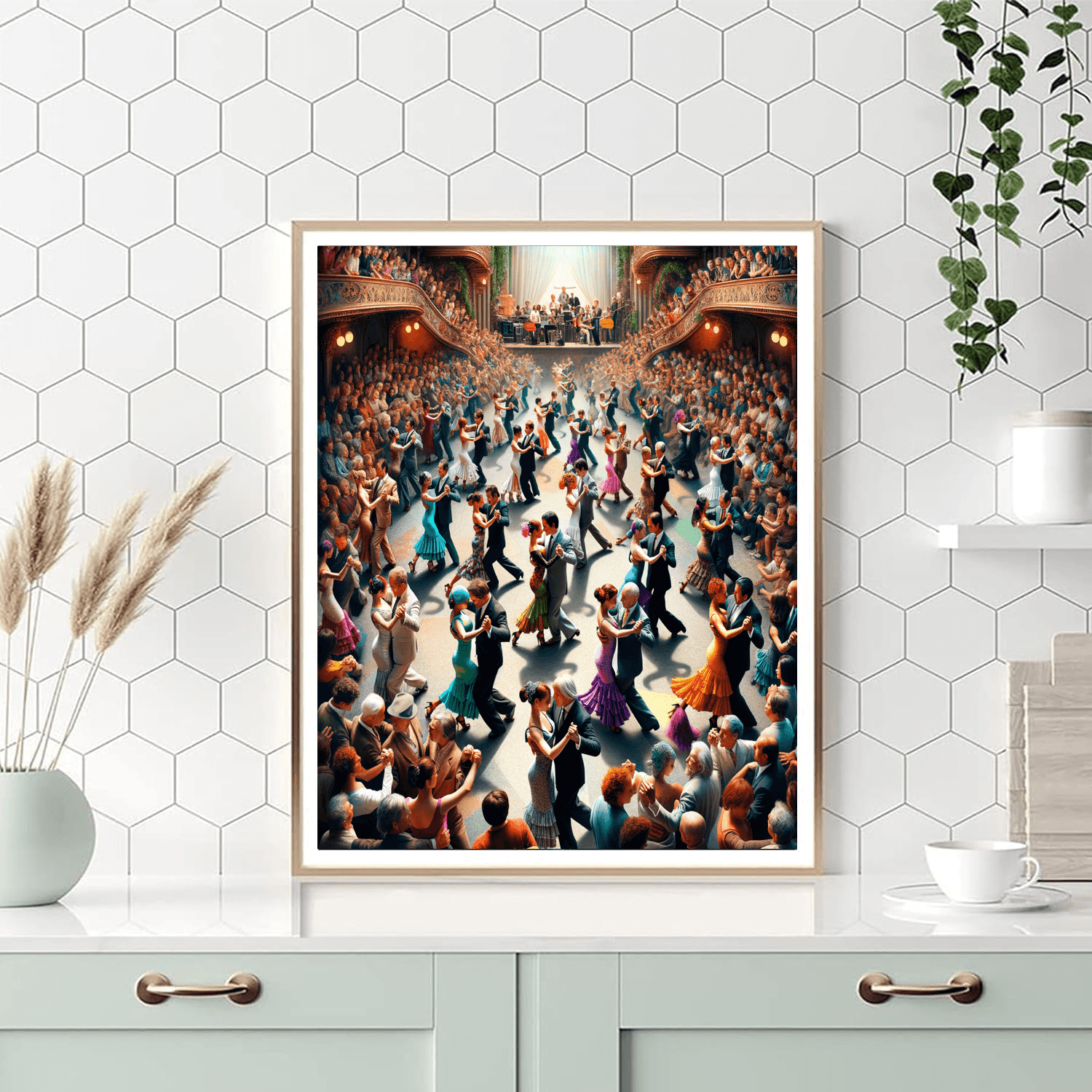 Tango Festival - Argentina DIY Paint By Numbers