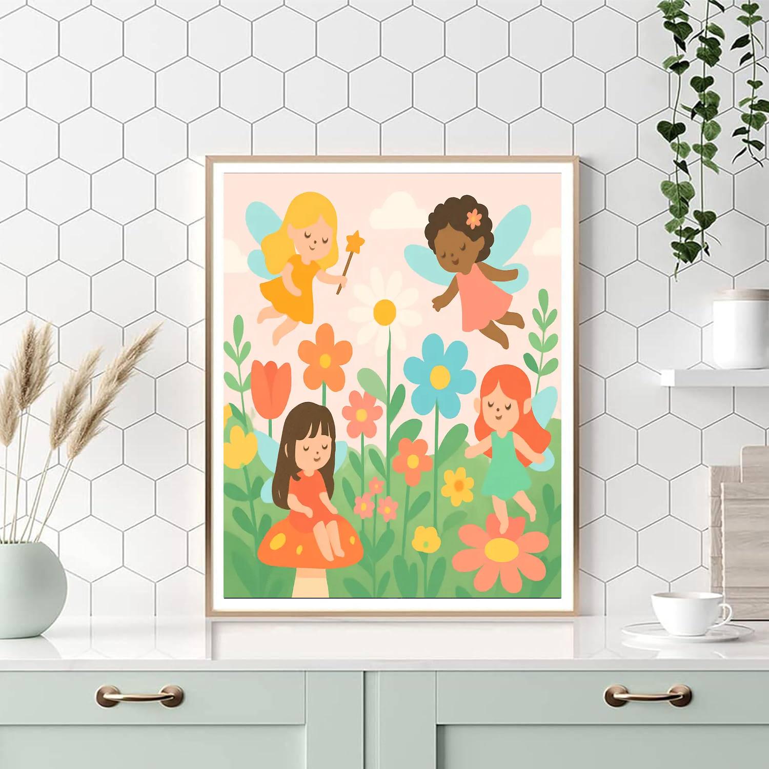 Fairy Garden Mysteries Paint By Numbers Art