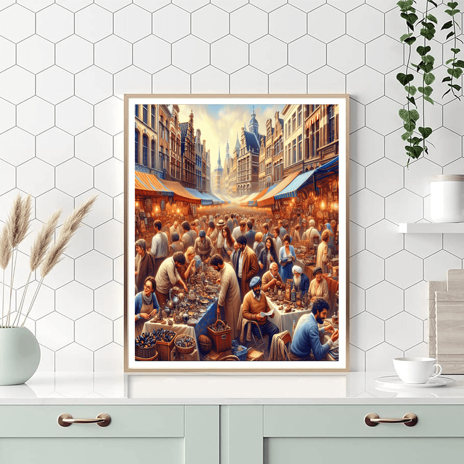 Lille Braderie - Lille, France Paint By Number