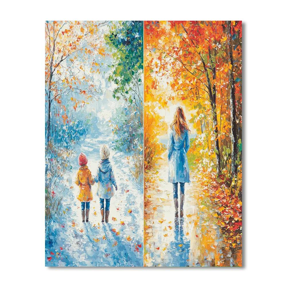 Together Through The Seasons Paint By Numbers Kits