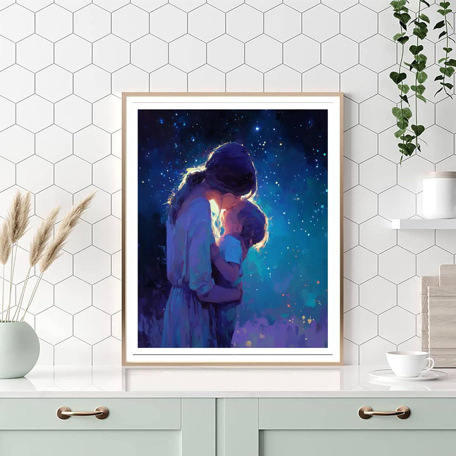 Kisses In The Moonlight Paint By Color