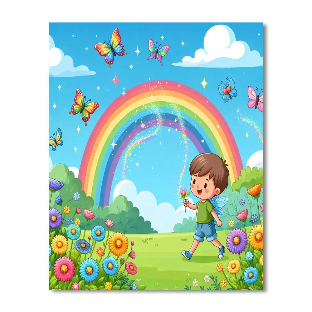 Adventure To Fairy Meadows Painting Number Kit