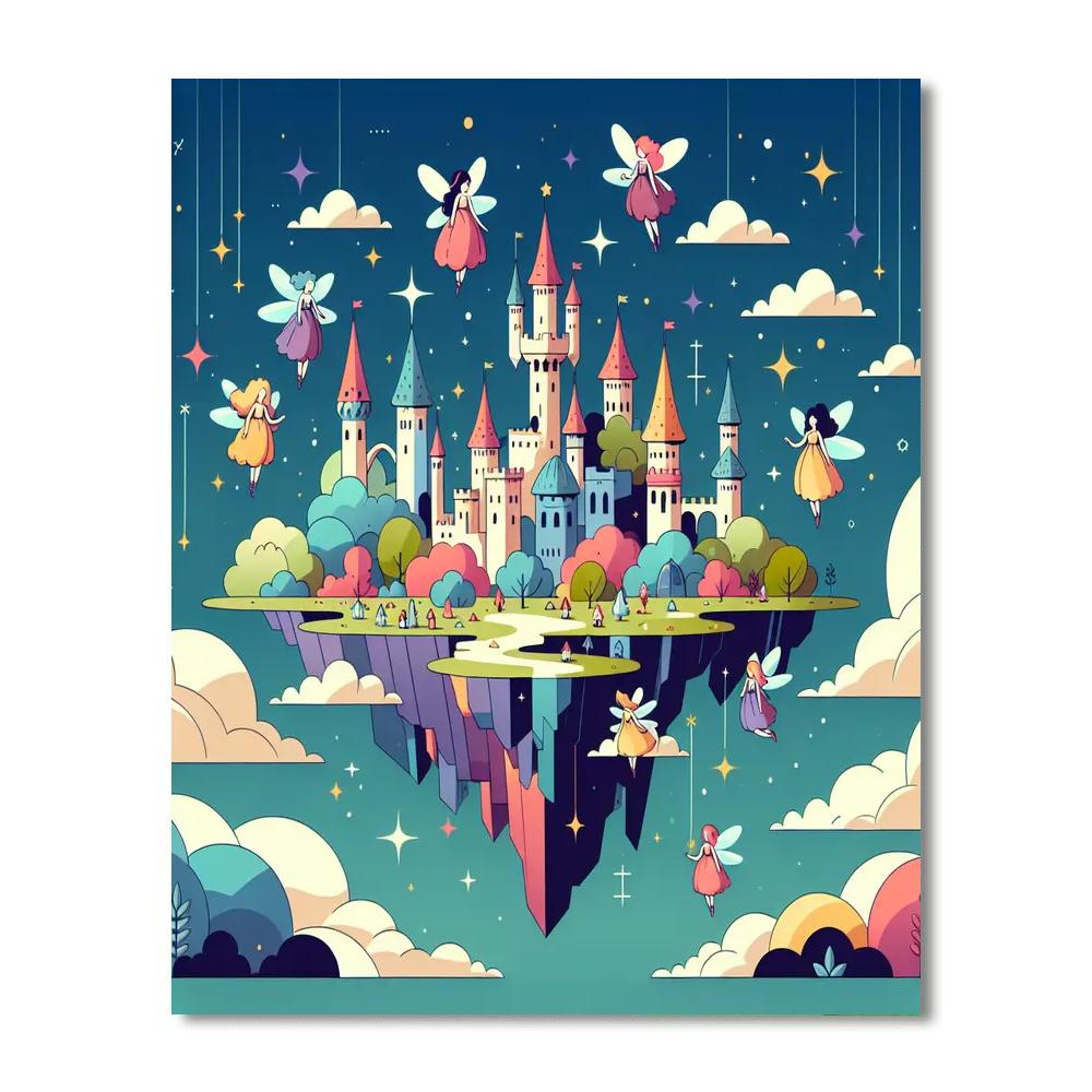 Floating Fairyland Numbered Painting Kits
