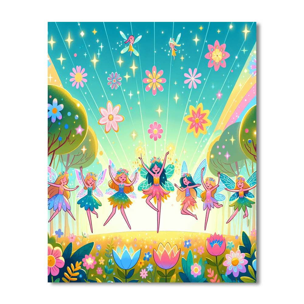 Magical Fairy Festival Paint By Color