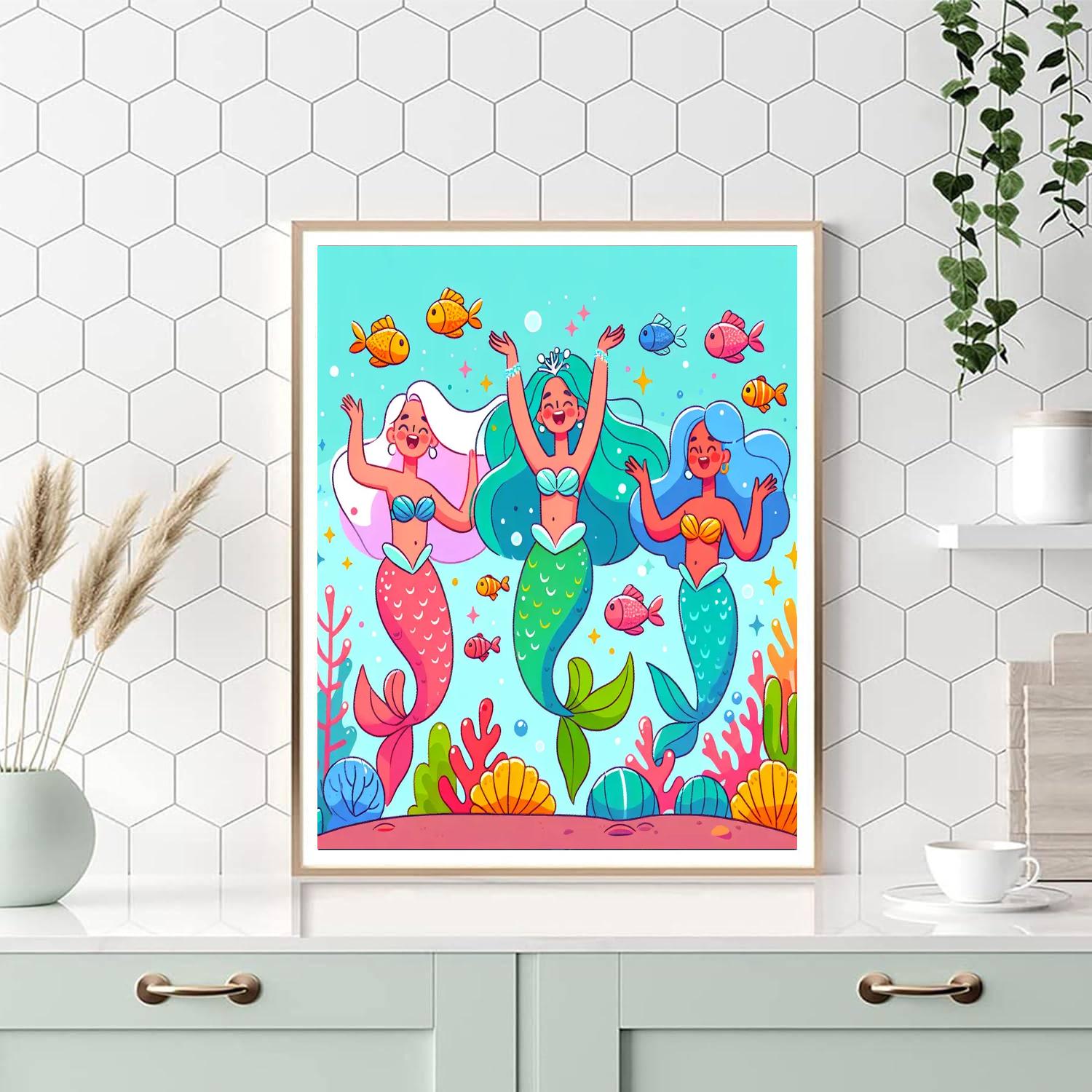 Underwater Fantasy Party Paint By Number