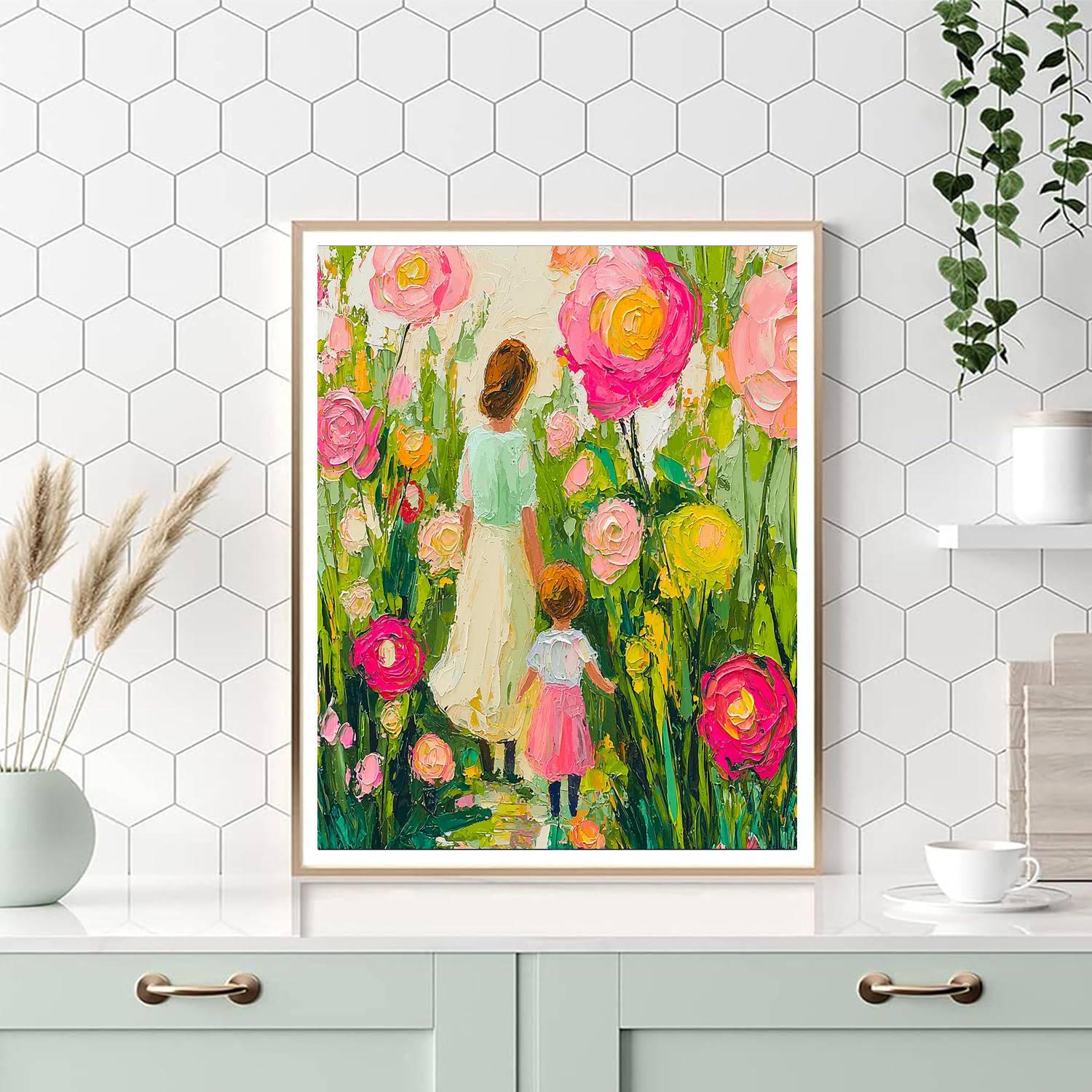 The Gift Of Spring Painting Number Kit