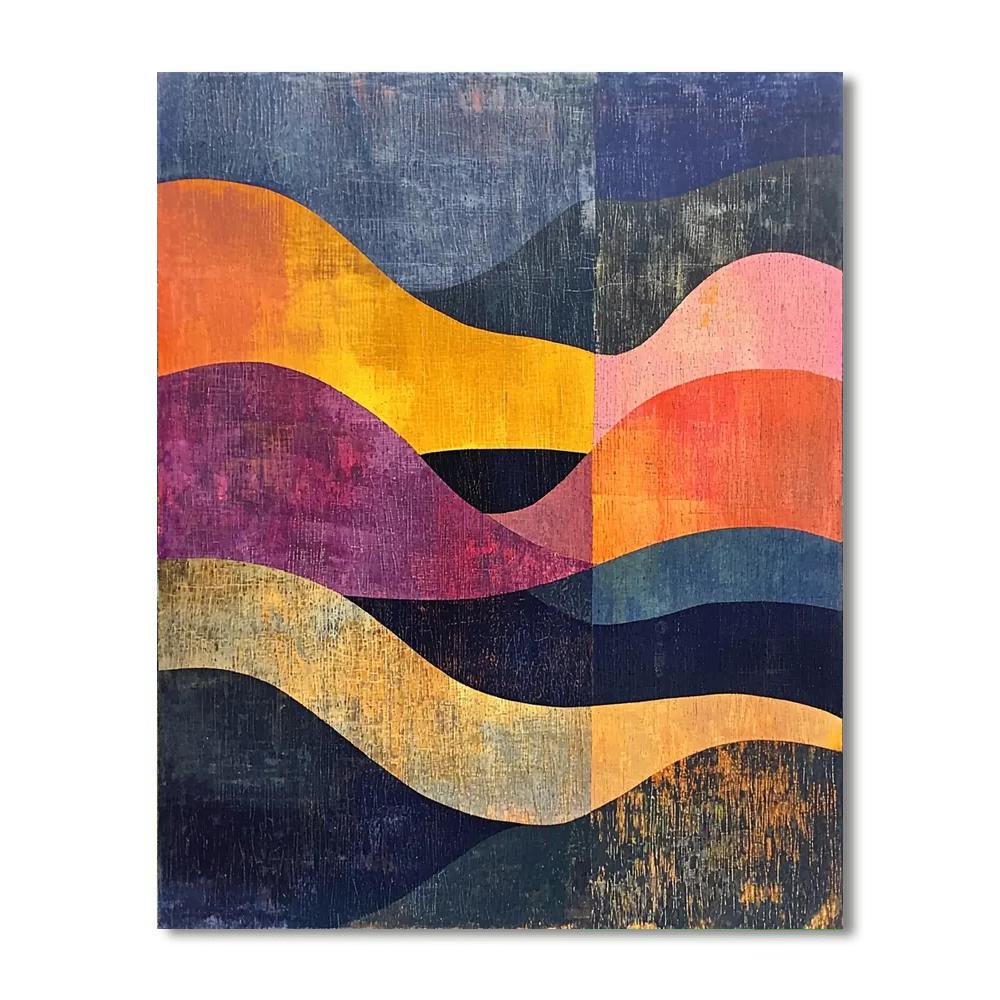 Paul Klee Inspired Journey Of Abstraction  Paint By Number