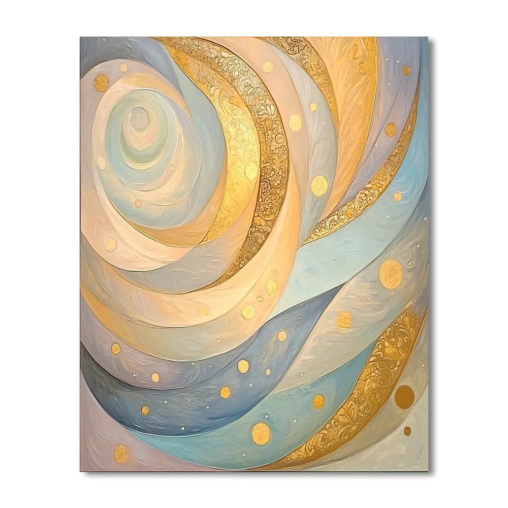 Gustav Klimt Inspired Ethereal Balance  Paint By Numbers Kits