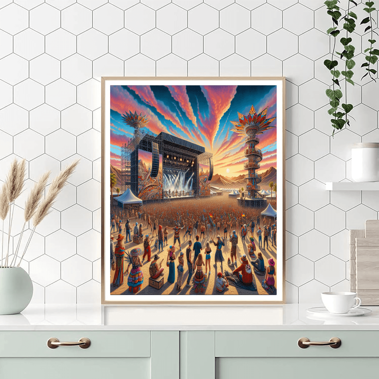 Coachella - Indio Numbered Painting Kits