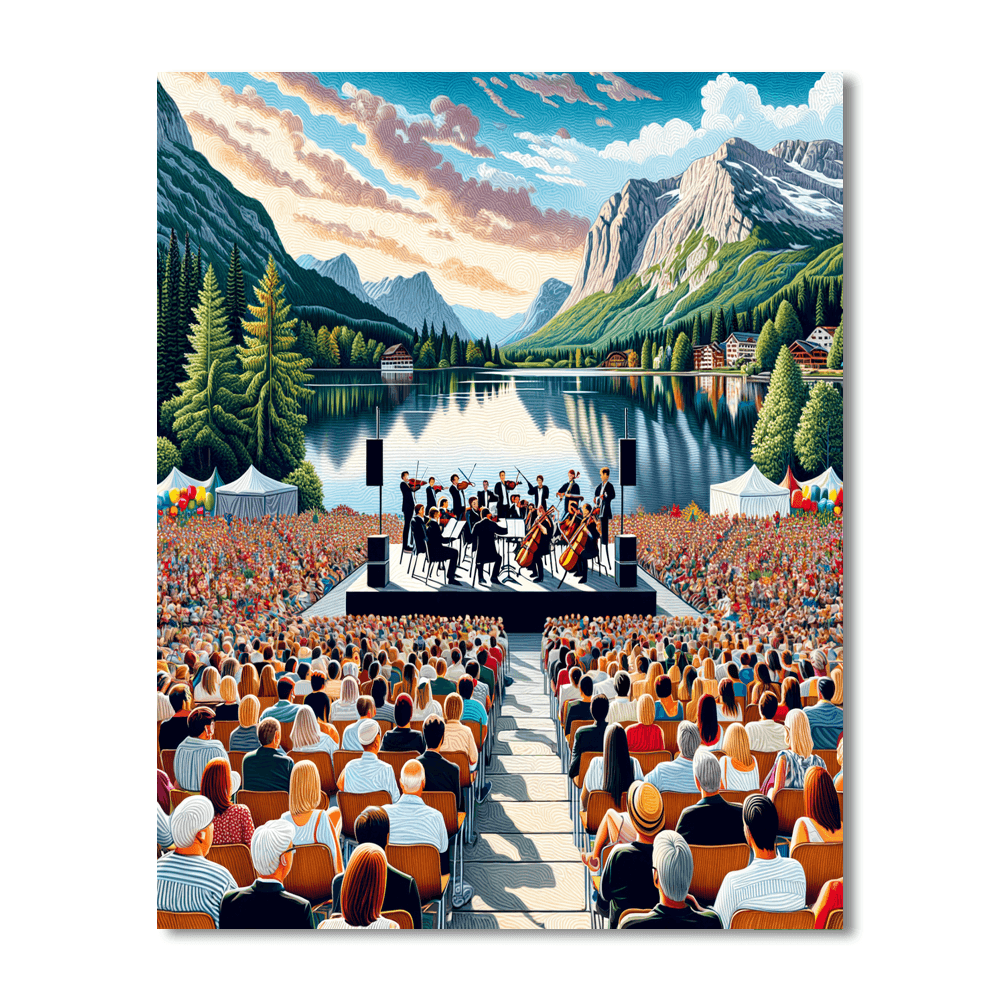 Lugano Festival Painting By Numbers Kit