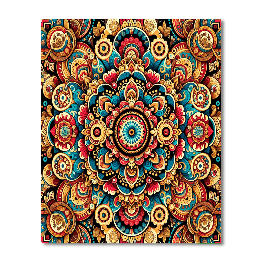 Incredible India Paint By Numbers