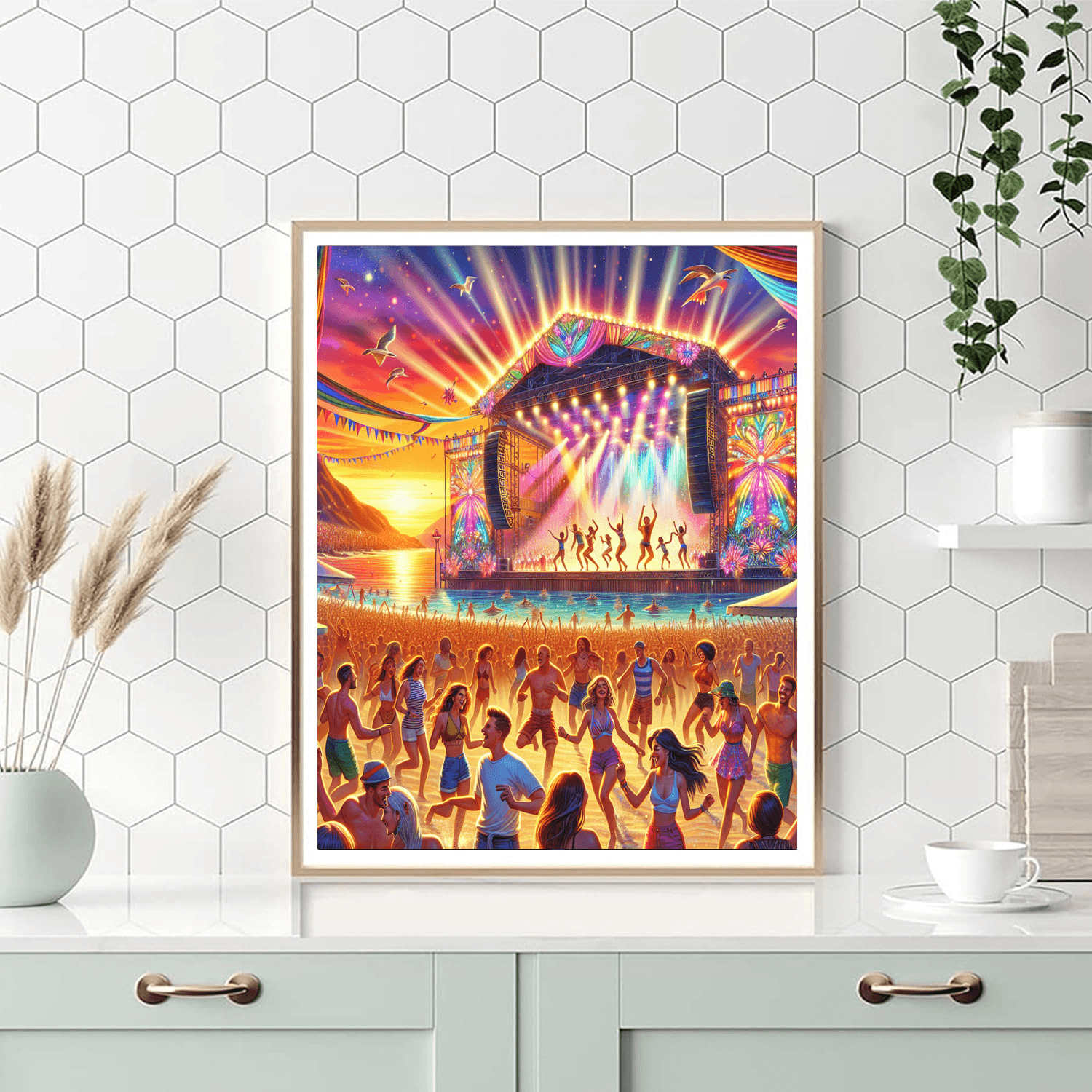 Festival Internacional De Benicassim Paint By Color