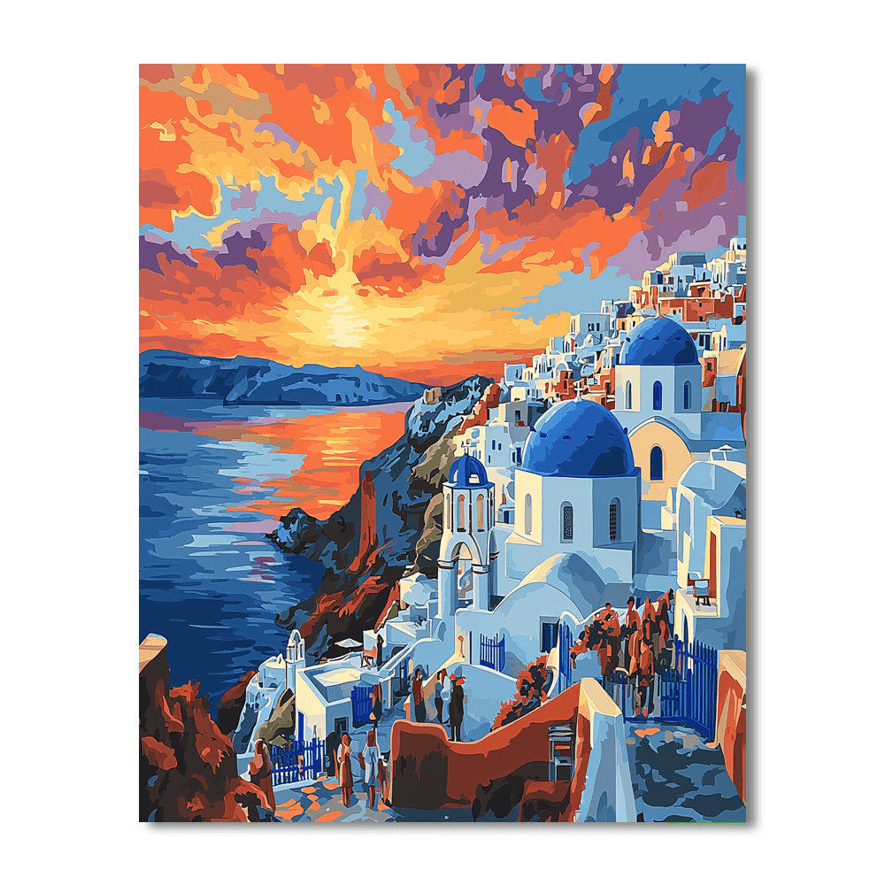 Oia Paint By Numbers Kits