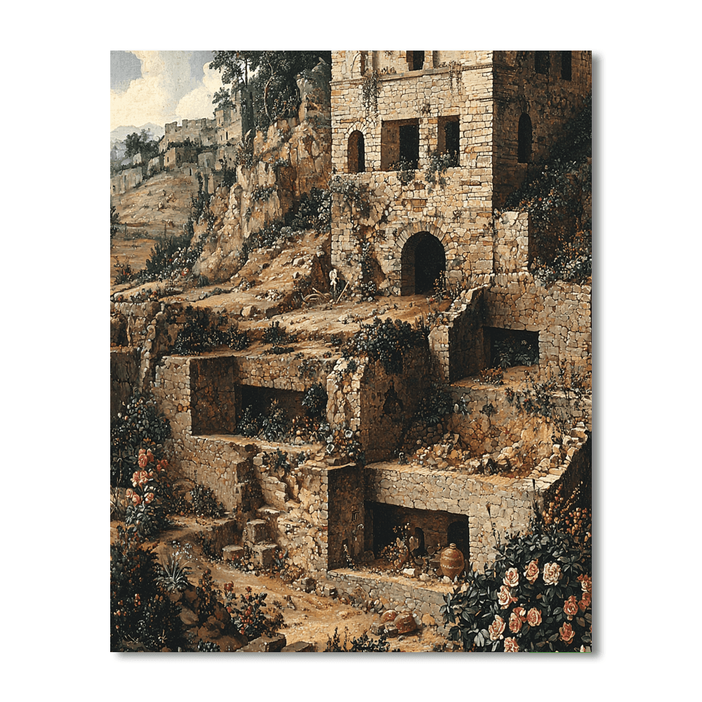 Leonardo Da Vinci Inspired Ancient Mysteries Revealed  Painting By Numbers Kit