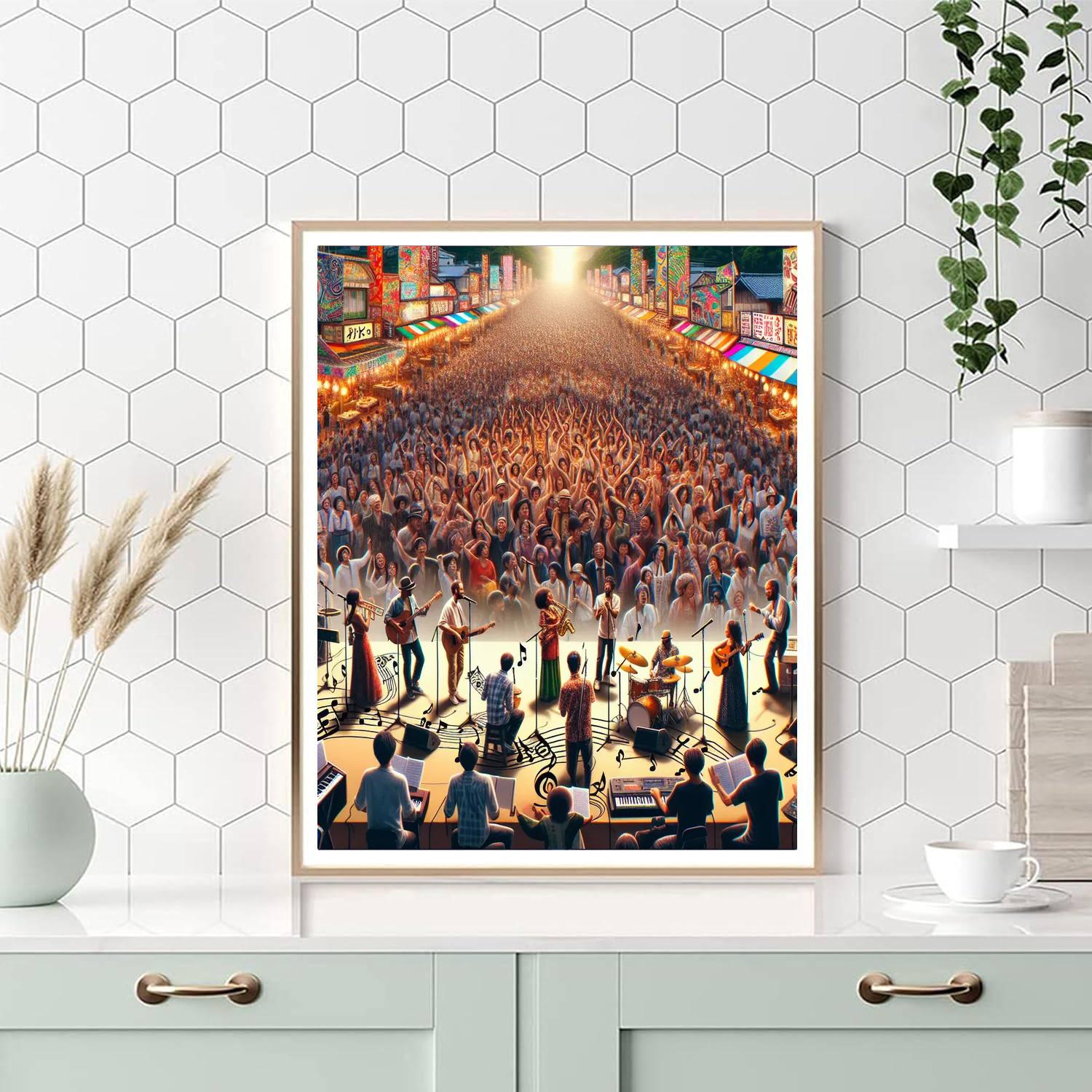 Kansai Music Festival - Japan Paint By Number