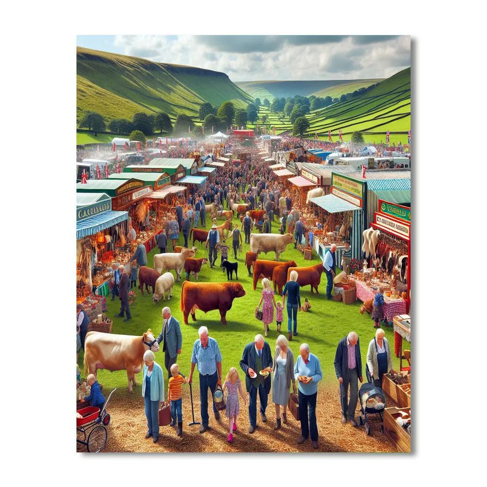 The Great Yorkshire Show - Harrogate, England Paint By Numbers Art