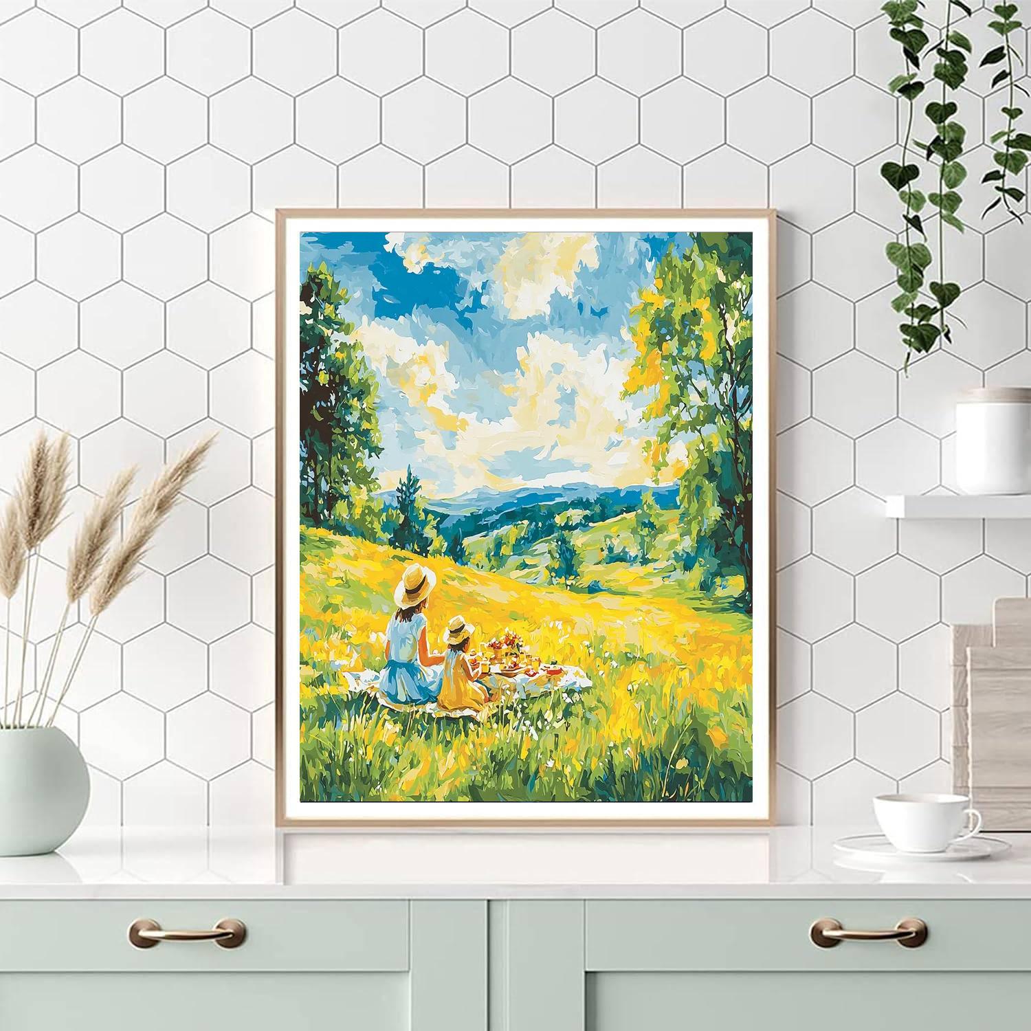 Radiance Of Love Number Painting