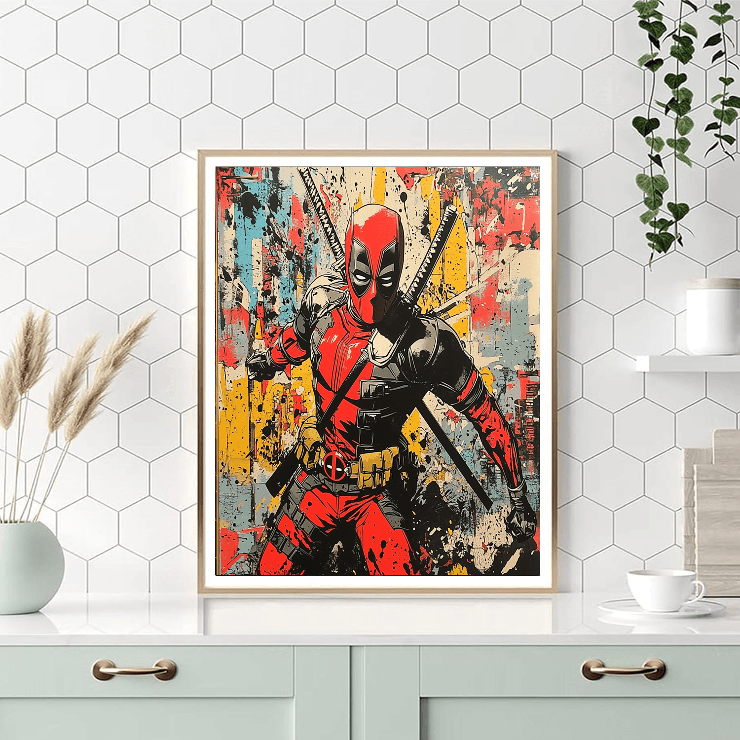 Ryan Reynolds: The Merc With A Mouth Unleashed Painting Number Kit