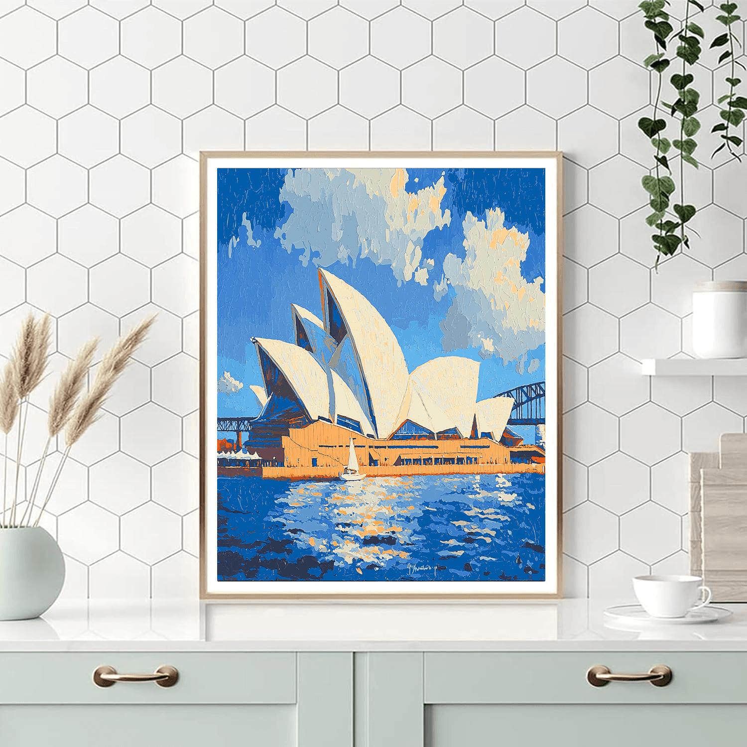 Sydney Opera House - Australia DIY Paint By Numbers