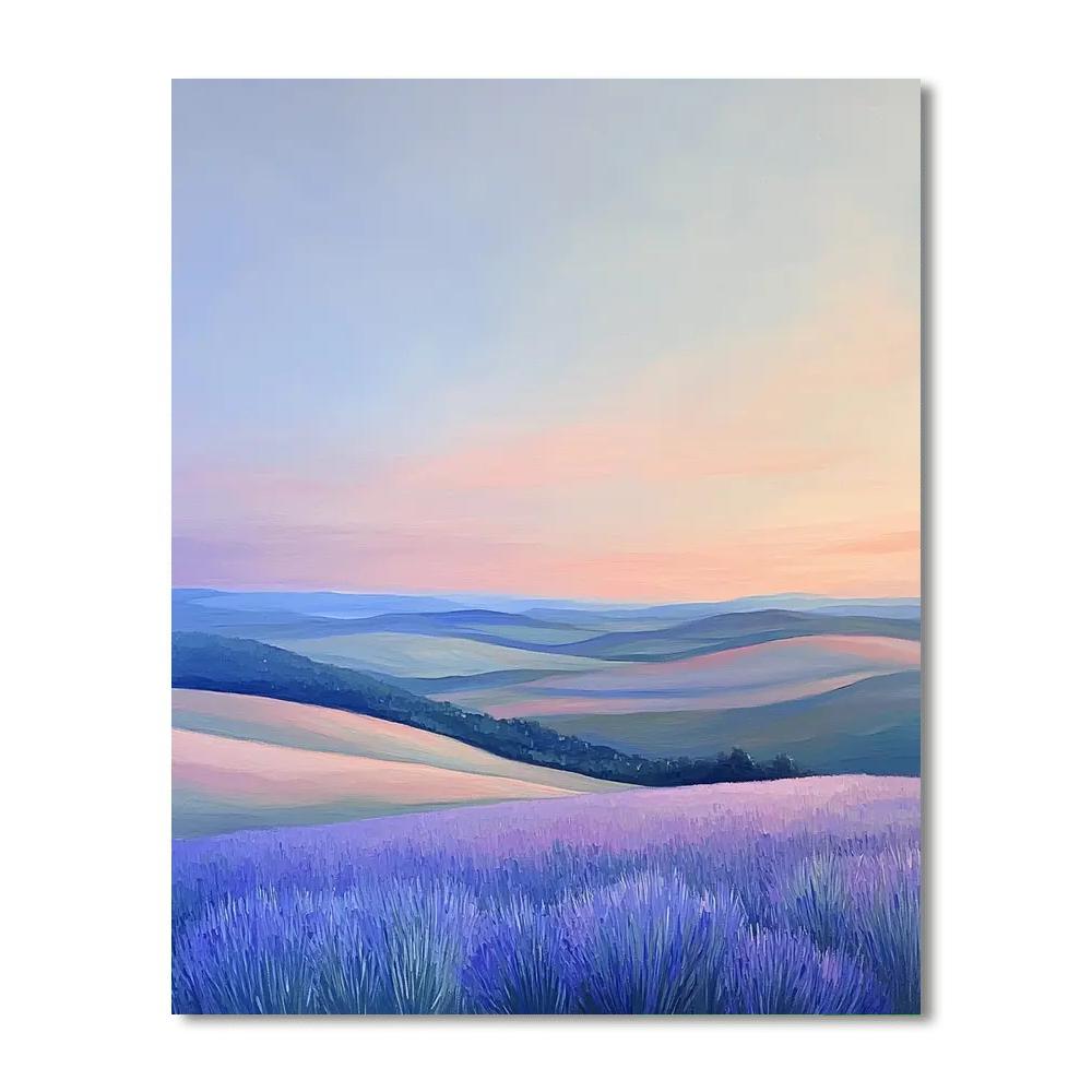 Edgar Degas Inspired Harmony Of Evening Glow  Paint By Numbers Kits