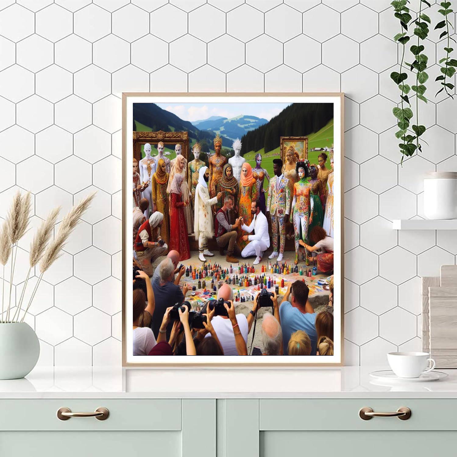 World Bodypainting Festival - Klagenfurt, Austria Paint By Numbers Kits