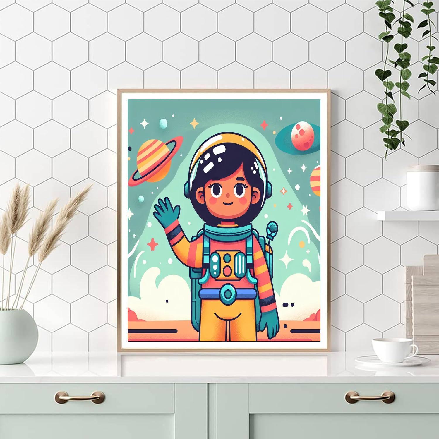 Space Explorer's Quest Numbered Painting Kits