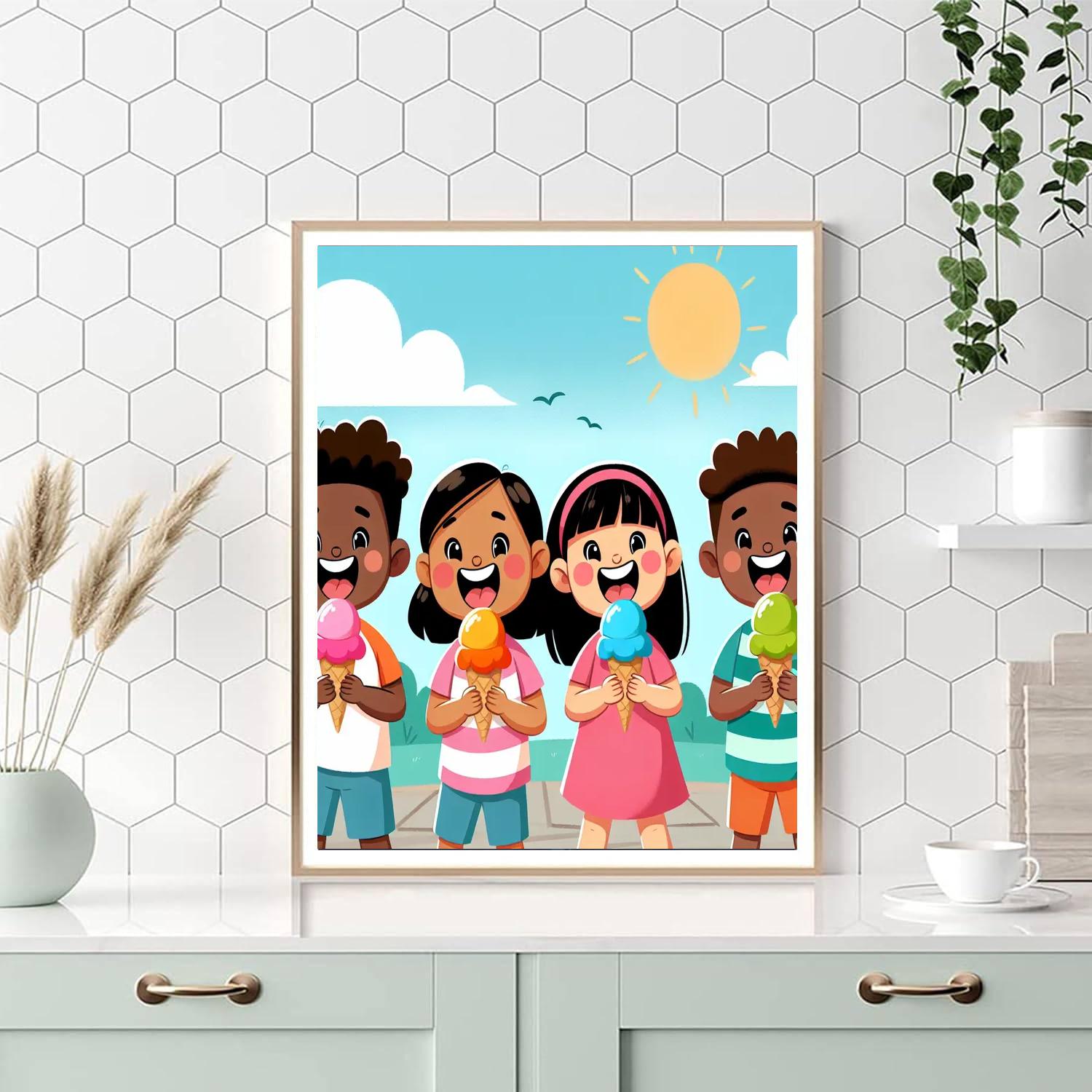 Ice Cream Delight Paint By Color