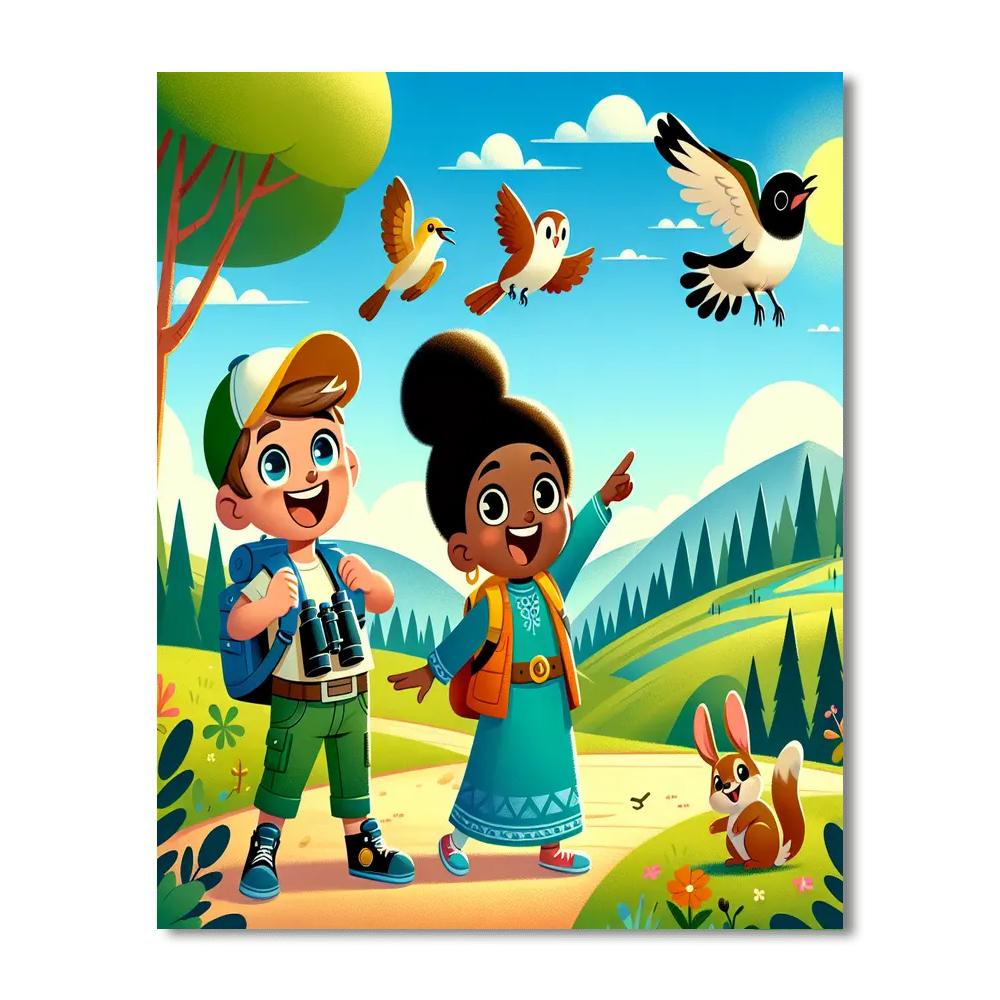 Creative Nature Explorers Numbered Painting Kits