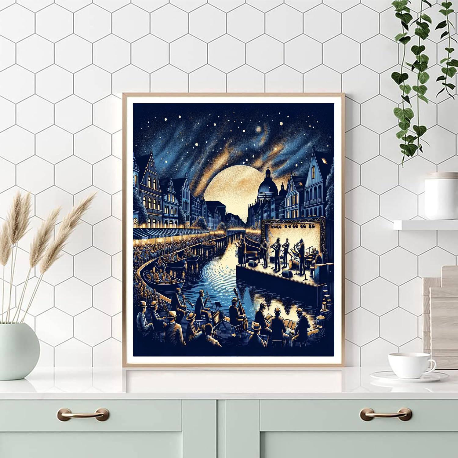 Venezia Jazz Festival - Italy Numbered Painting Kits