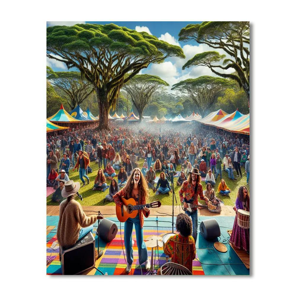 Folk Fest - Usa Paint By Numbers