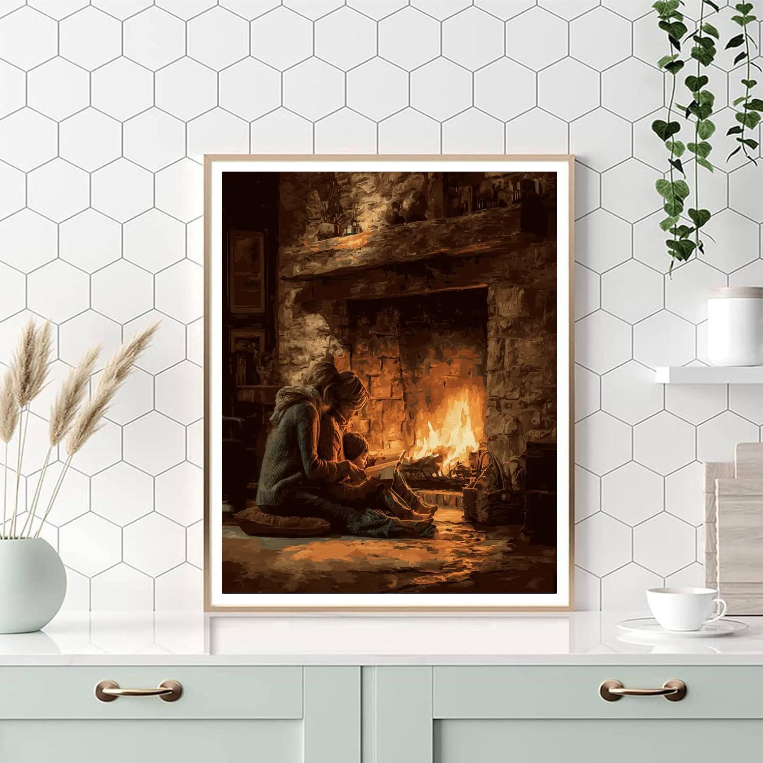 Home In Mother's Heart Paint By Number