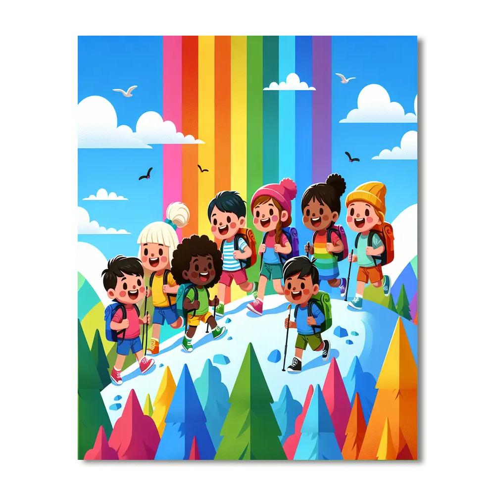 Outdoor Explorers Numbered Painting Kits