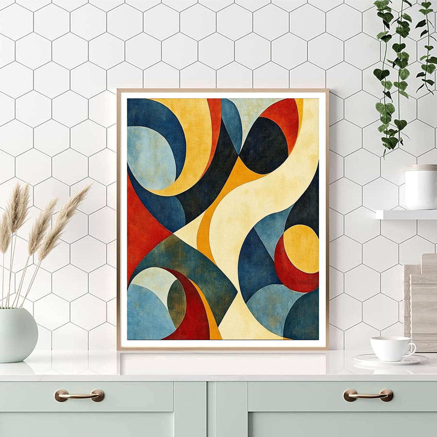 Paul Klee Inspired Whispers Of Chromatic Symphony  Paint By Number