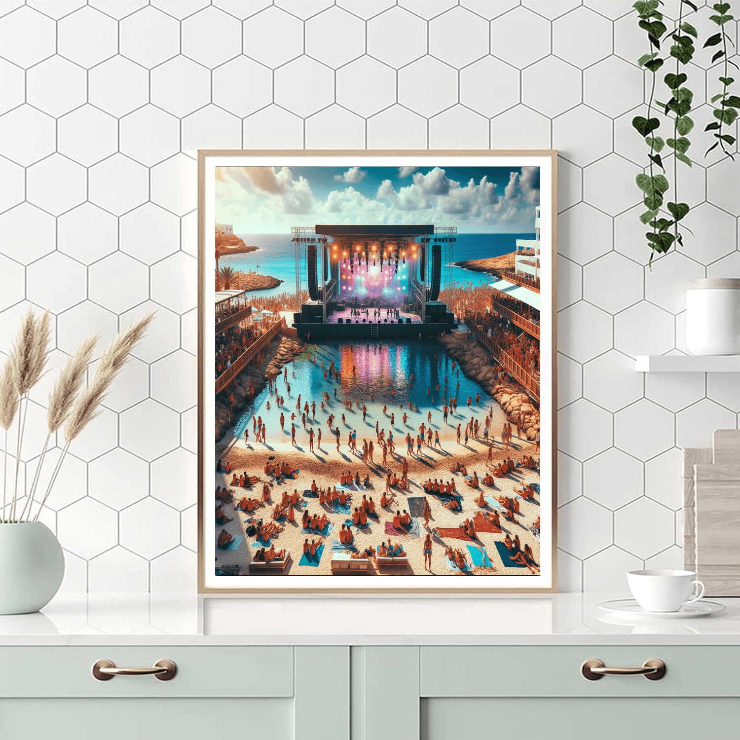 Festival Internacional De Benicàssim - Valencia Numbered Painting Kits