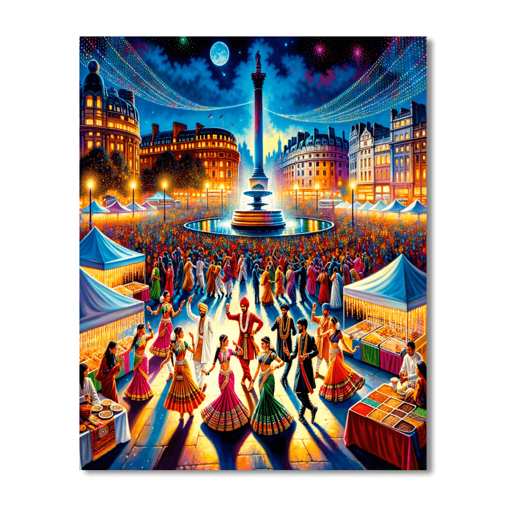 Diwali - London Paint By Numbers